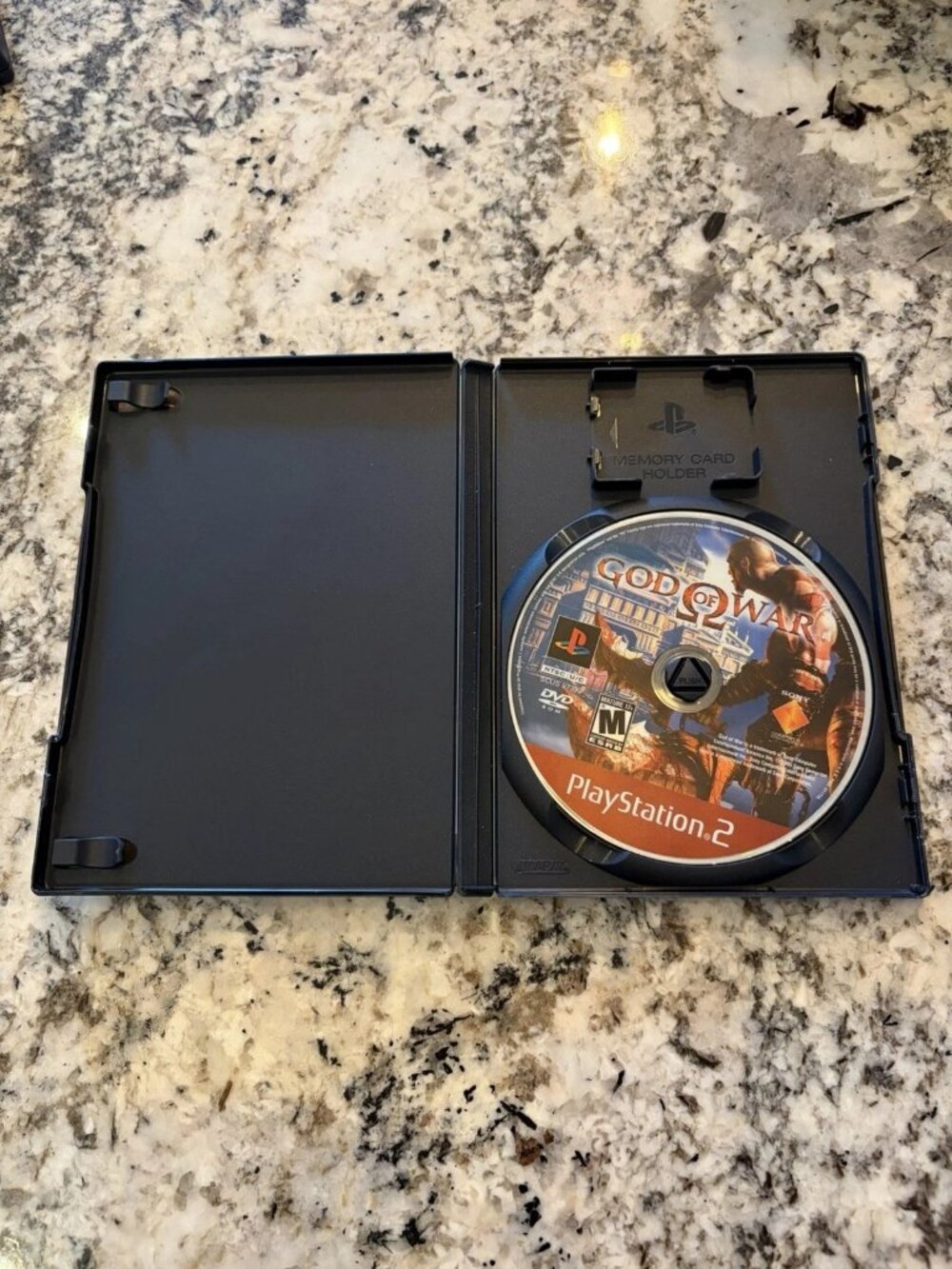 God of War PS2 2005 Light Scratches